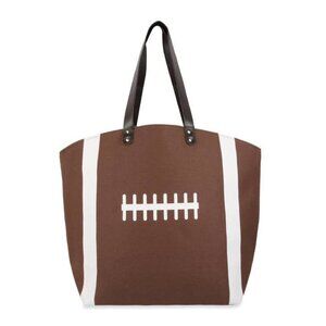 Football Themed Tote Bag Purse